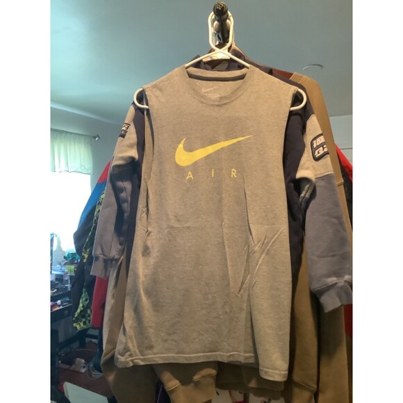 Sleeveless tee T-shirt graphic designer art screenprint size small Nike The Nike - Picture 3 of 3